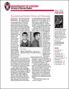 History Newsletter 2007