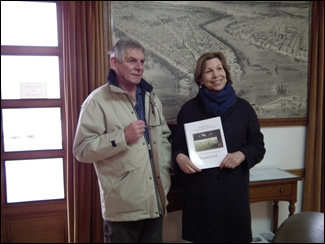 People Holding pamphlet