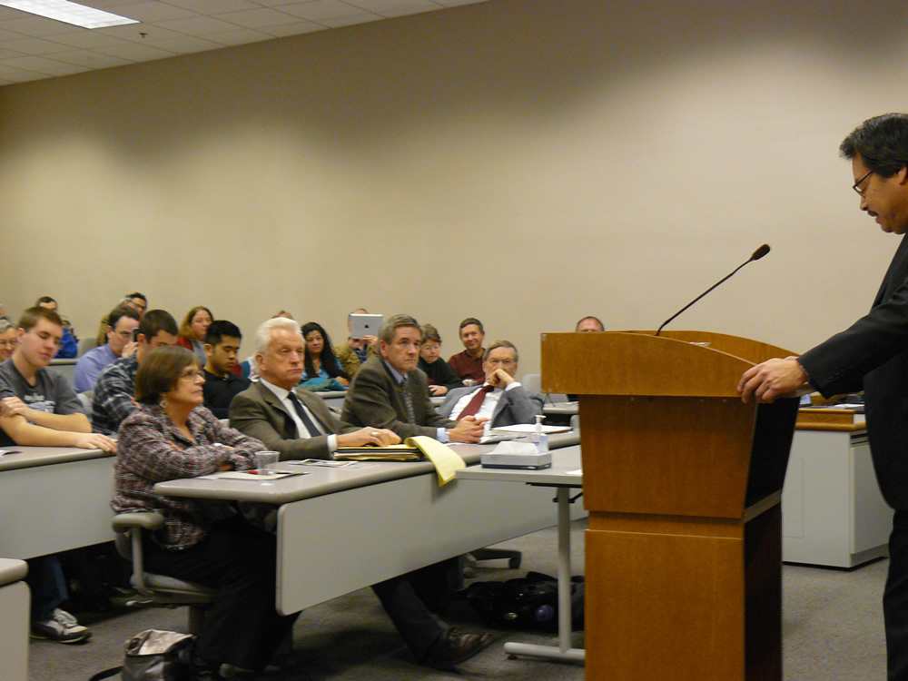 Bud Selig lecture 2012 photo