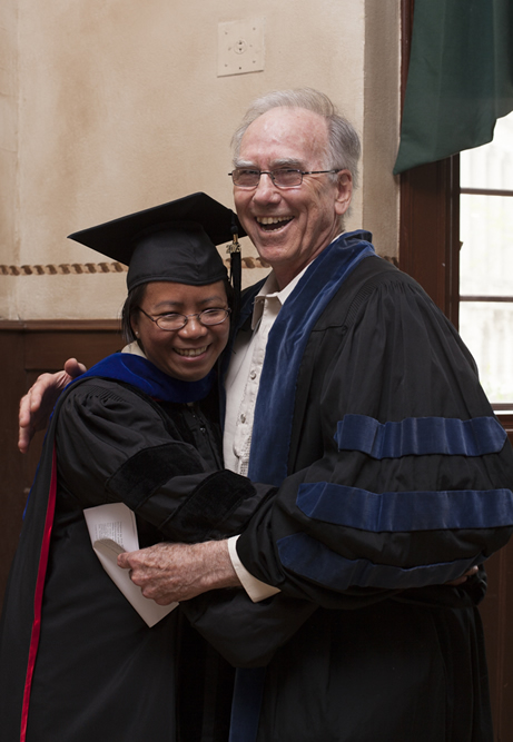 Maureen Justiniano with Michael Cullinane