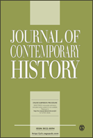 Journal of Contemporary History Bookcover