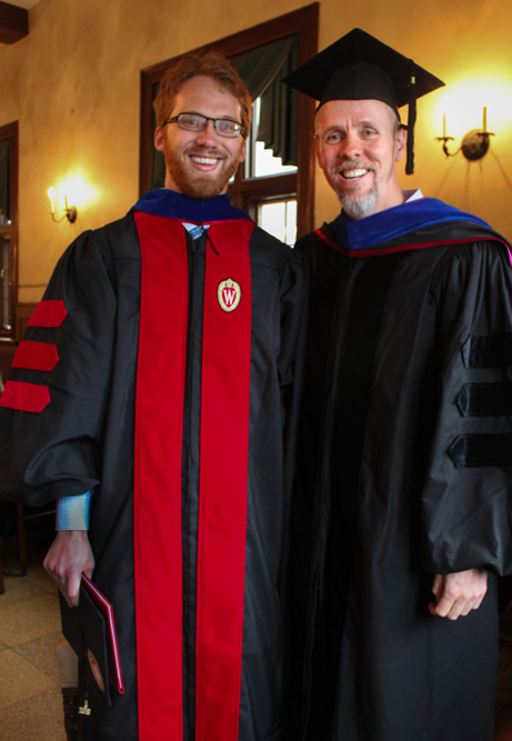 Philip Janzen with Prof. James Sweet