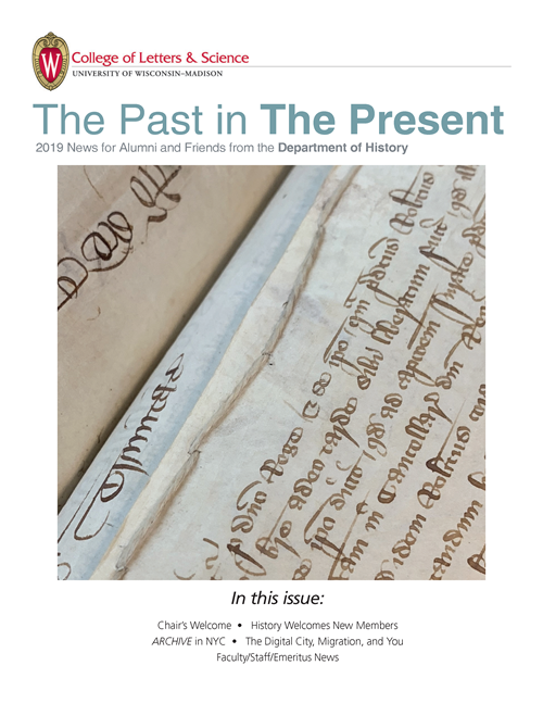 History Newsletter Cover