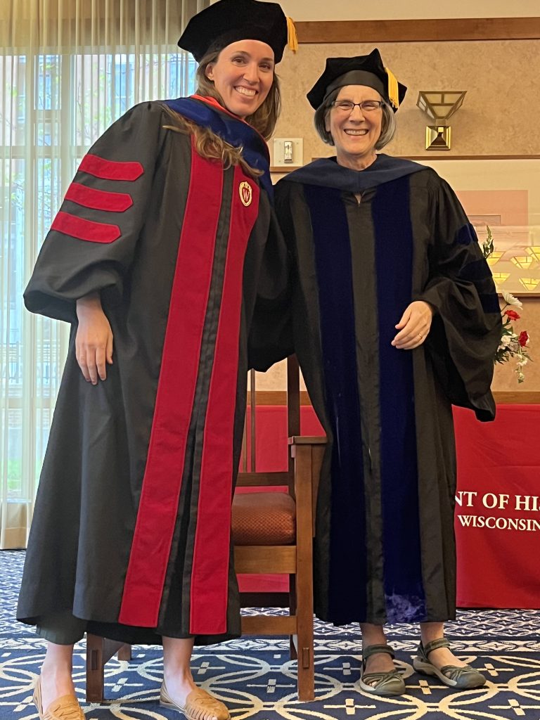 Emily S. Hutcheson, History of Science, Medicine, and Technology PhD, with Prof. Lynn Nyhart