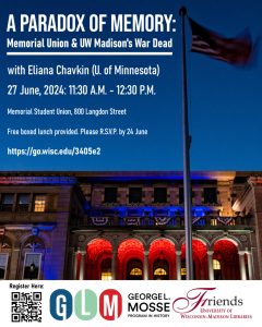Event Poster: Eliana Chavkin - A Paradox of Memory