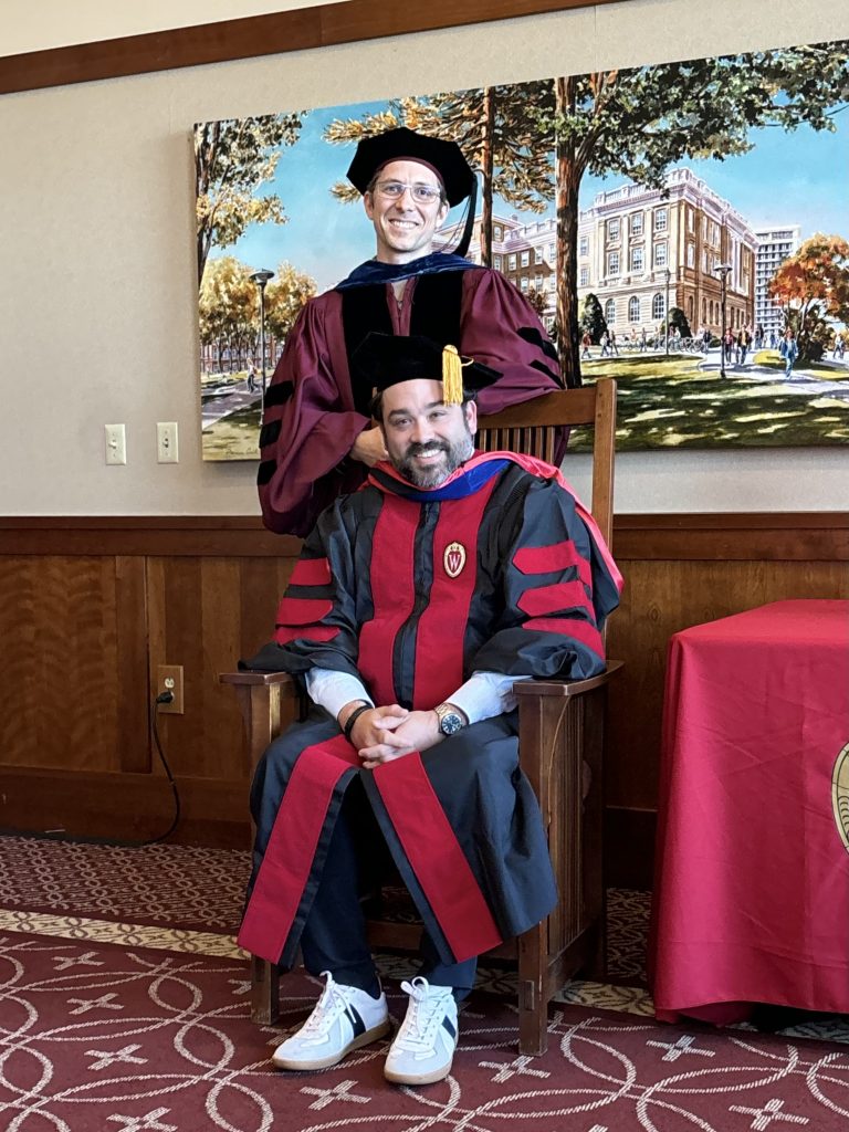 Dustin Michael Cohan, History PhD, with Prof. Patrick Iber (U.S./North American History)