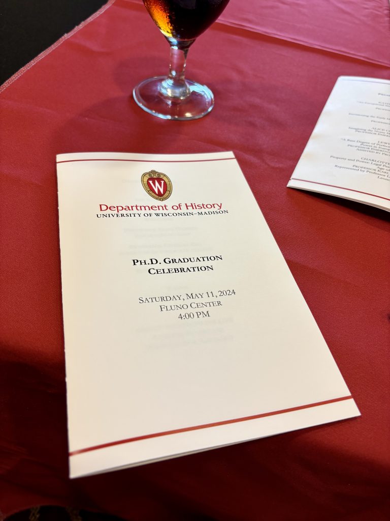 Graduate Celebration program