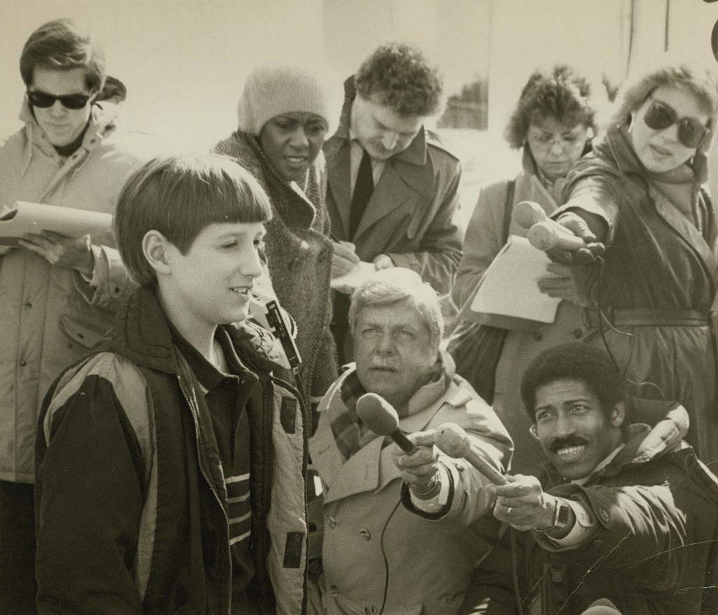Event Image: Ryan White, HIV/AIDS, and the Politics of Innocence with Paul Renfro (child being interviewed)