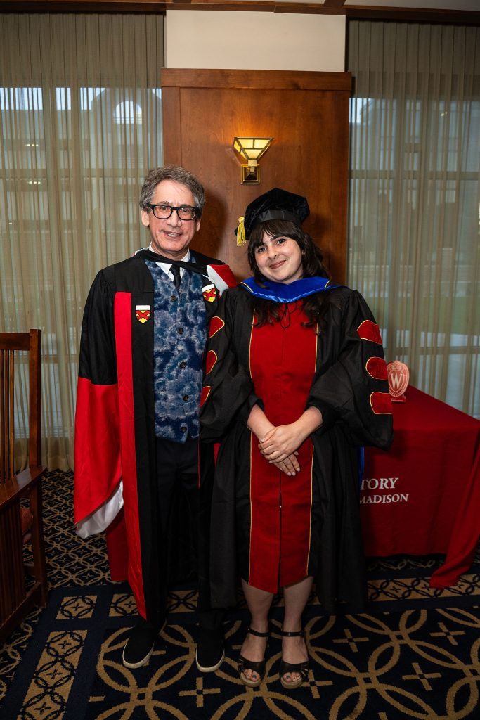 Erin S. Faigin, History PhD, with Prof. Tony Michels (U.S./North American History)