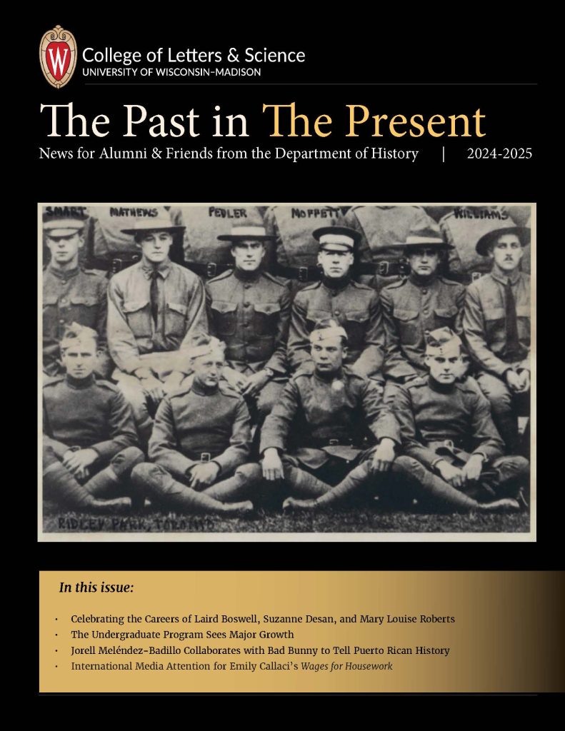 History Newsletter 2024-25 cover image