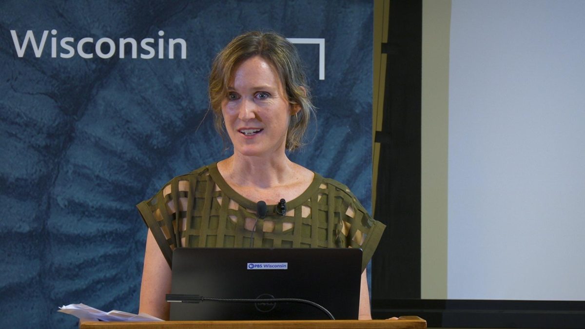 Emily Callaci Lecture Filmed by PBS Wisconsin University Place